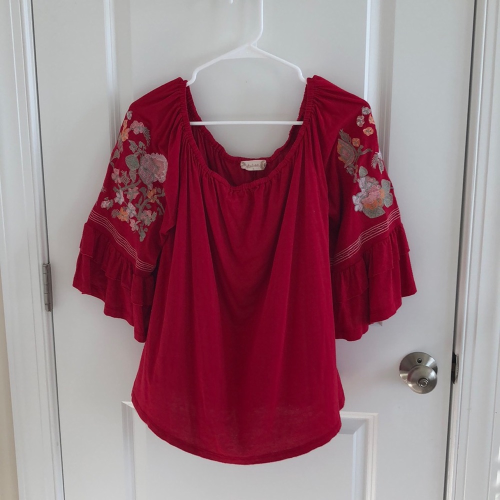 Altar’d State Red Blouse